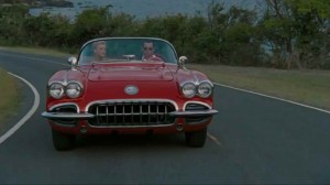 Johnny Depp red car