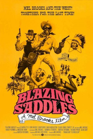 Blazing-Saddles poster yellow