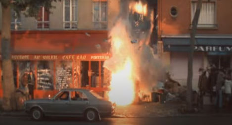 Marathon Man fire scene